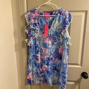 NEW Lilly Pulitzer Astara Dress Saltwater Blue